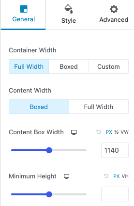 修改区块属性设置全解析：容器内容宽度等布局逻辑说明