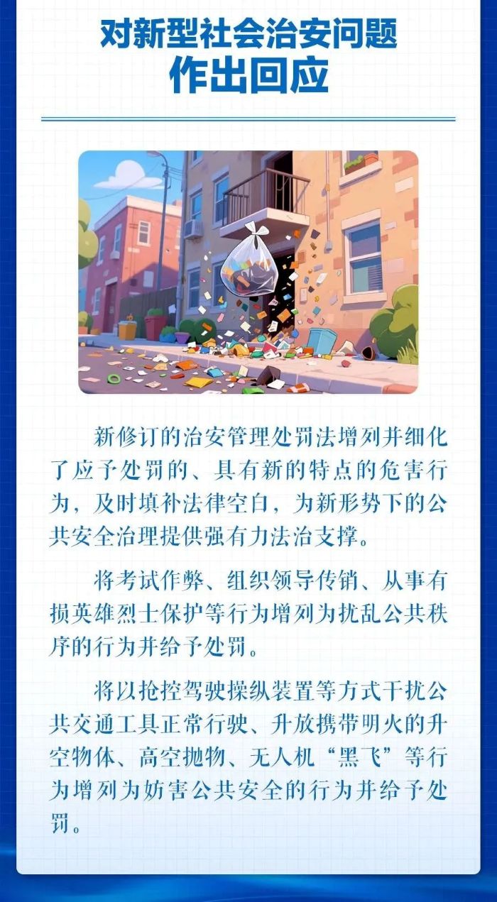新《治安管理处罚法》将于1月1日起施行，有这些变化 社会资讯 第3张